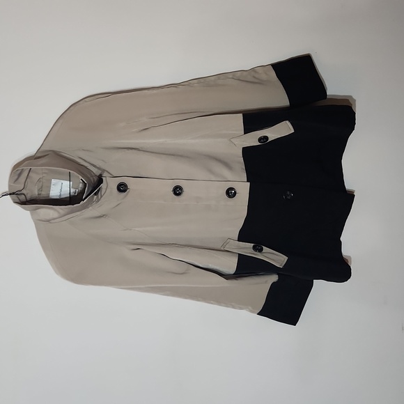 Croft&Barrow women's coat size L Black and Beige - Picture 1 of 7